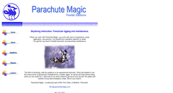 Desktop Screenshot of parachutemagic.com